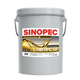 Sinopec L-HM HPC 46 oil container on a white background
