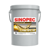 Sinopec L-HM HPC 46 oil container on a white background
