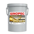 Sinopec UTTO 10W-30 oil container on a white background